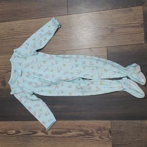 Blue, Carter brand, 24 months footed pajamas